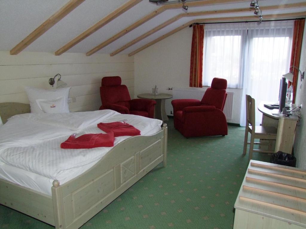 Hubertushof Hotel Garni Oberstaufen Szoba fotó