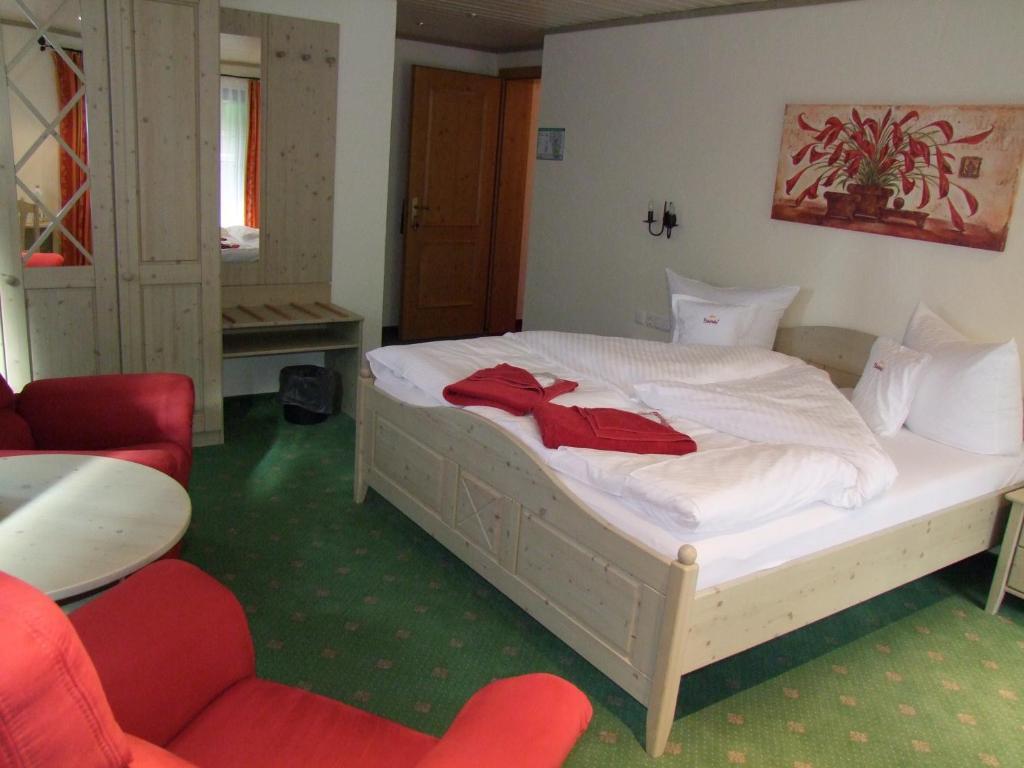 Hubertushof Hotel Garni Oberstaufen Szoba fotó